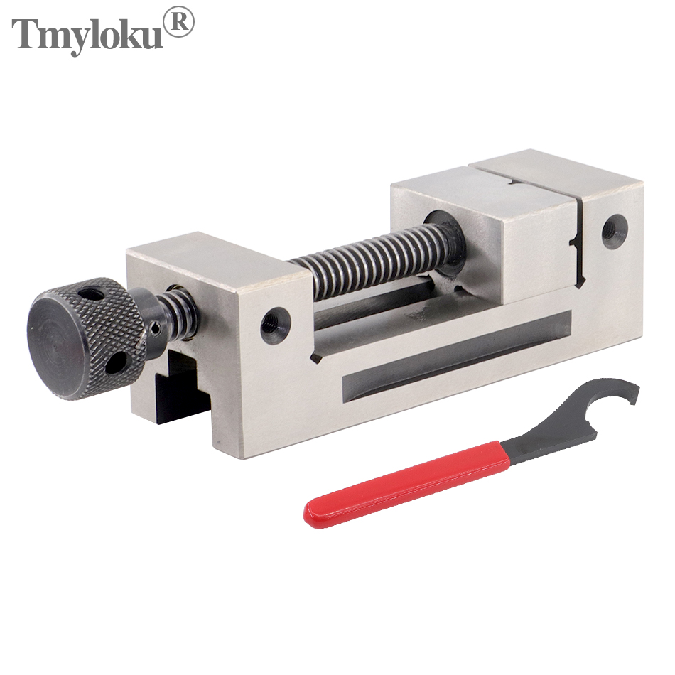 Woodworking Vise For Workbench - 高精度万力研削/ボール盤手動フラットバイス小型治具クロムモリブデン鋼直角万力 2 インチ