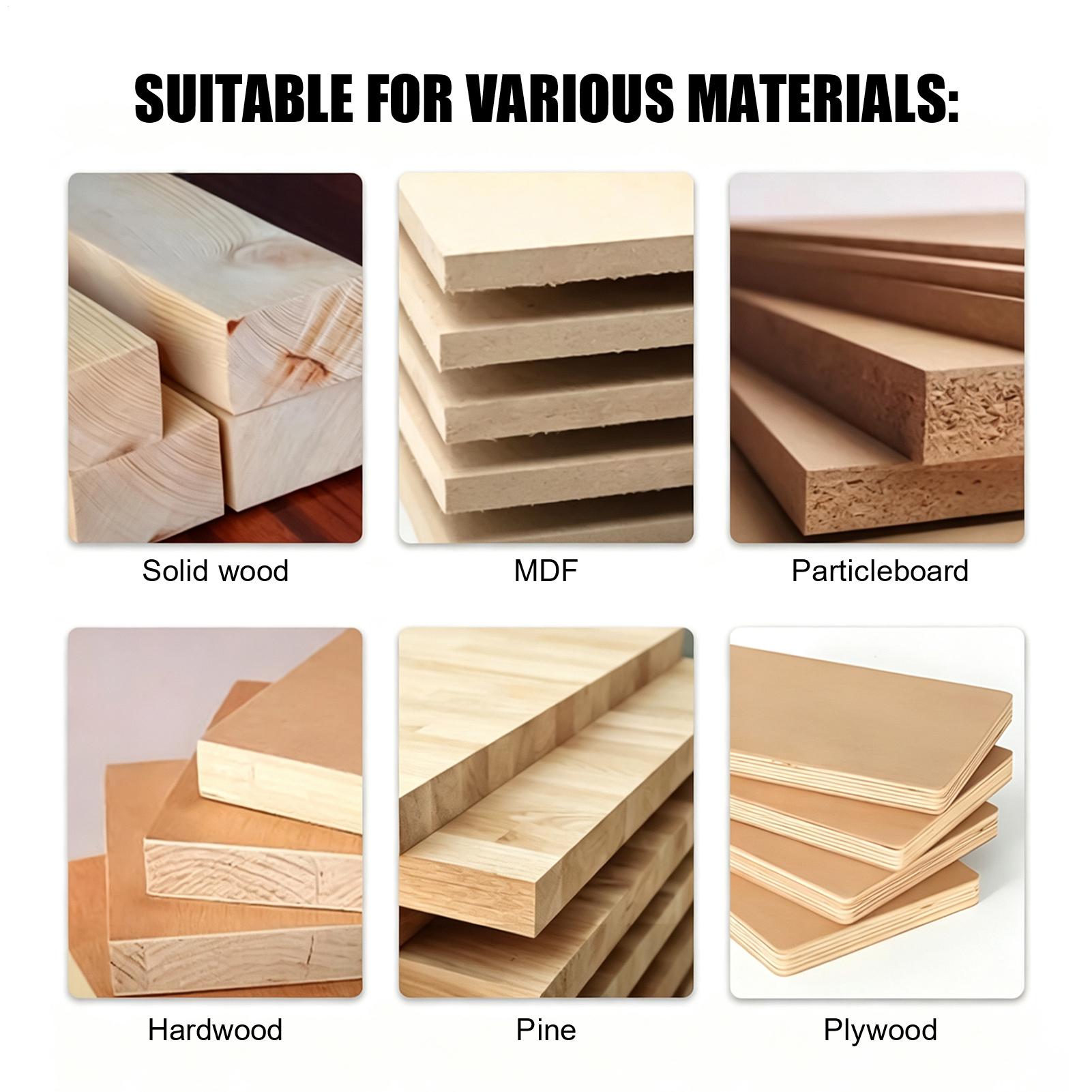 Router Bits For Woodworking - ストレートルータービット 0.3 インチシャンク径フライス工具ルータービット溝切り、彫刻、エッジトリミング、フライス加工用