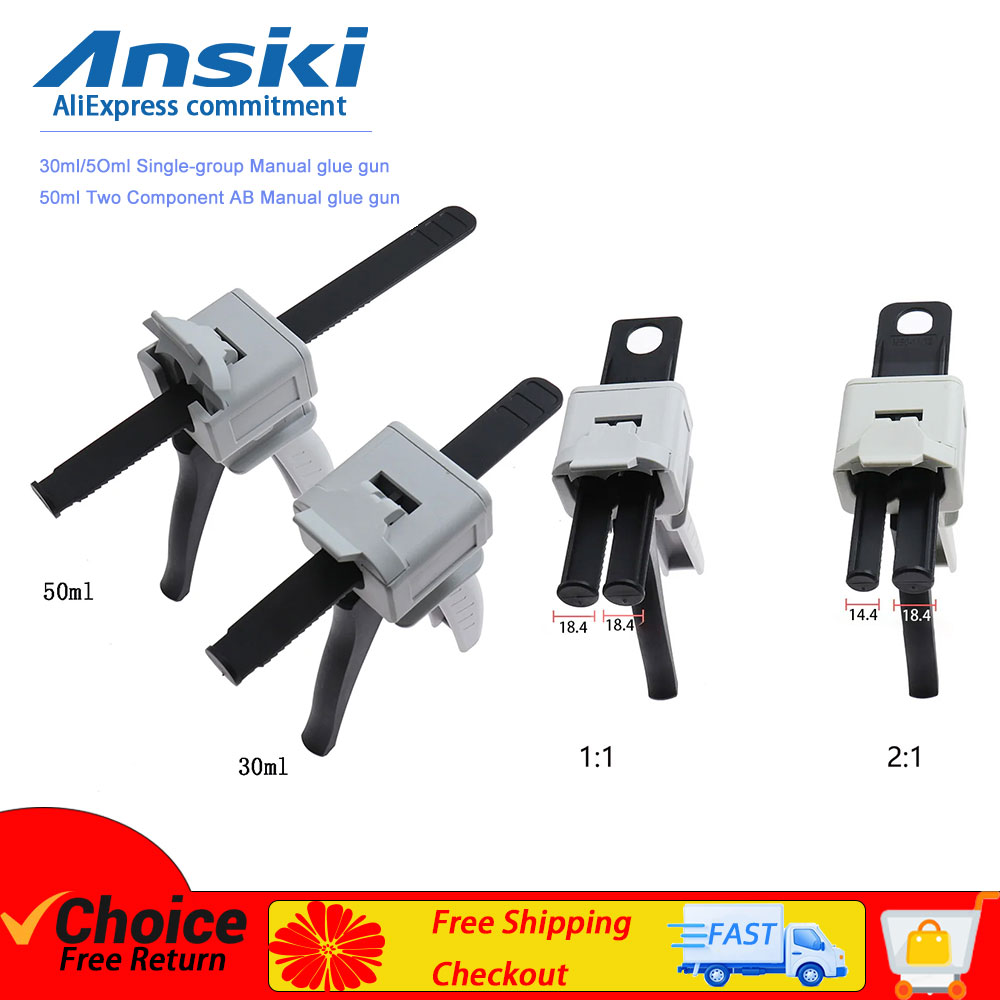 Woodworking Glue Applicator - 手動1:1 2:1 10:1 グルーガン ディスペンシングガン ABエポキシシーラント