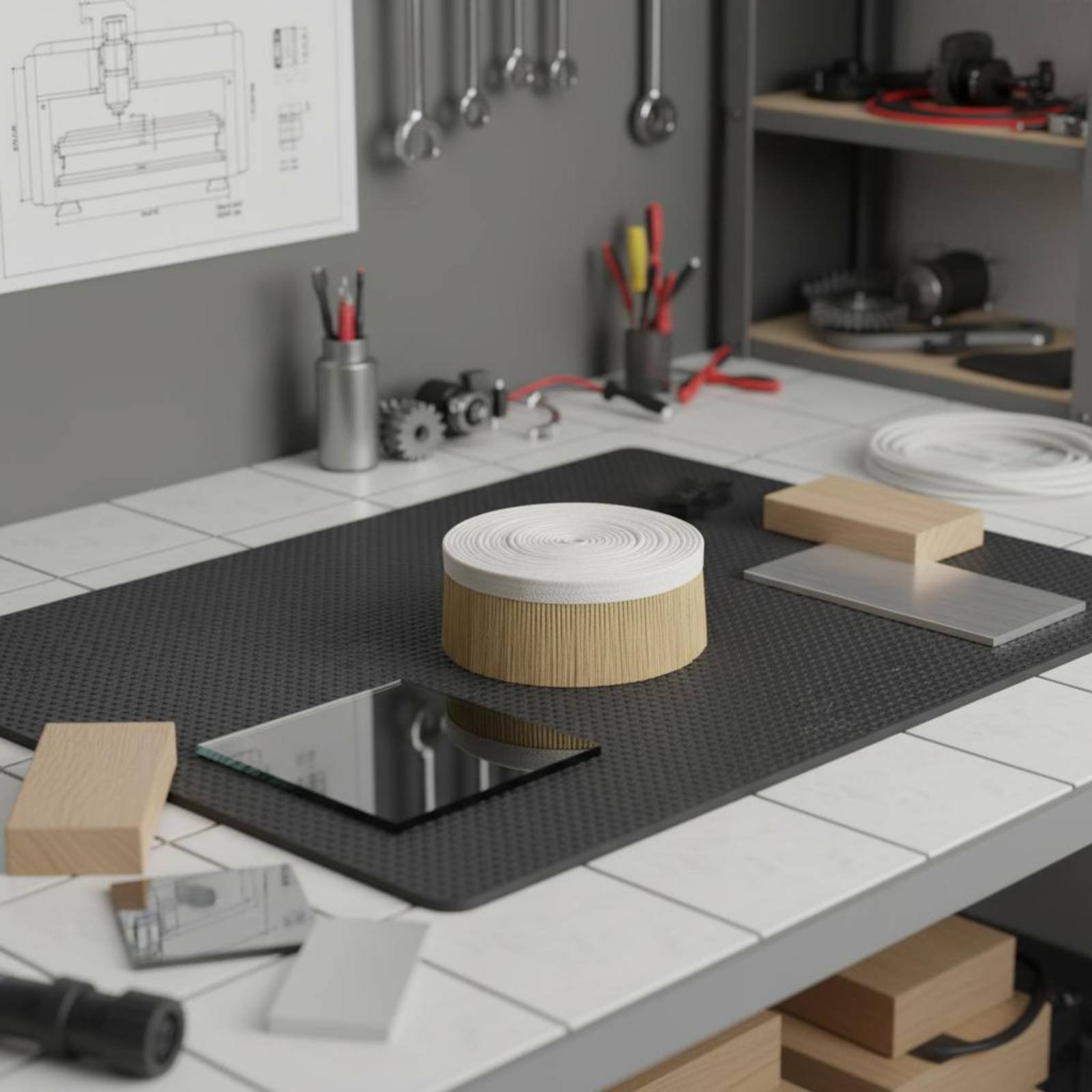 Vacuum Cleaner Woodworking - 木工用ダストブラシストリップ防塵彫刻機ブラシストリップ非変形真空アクセサリー木工職人、作業場向け
