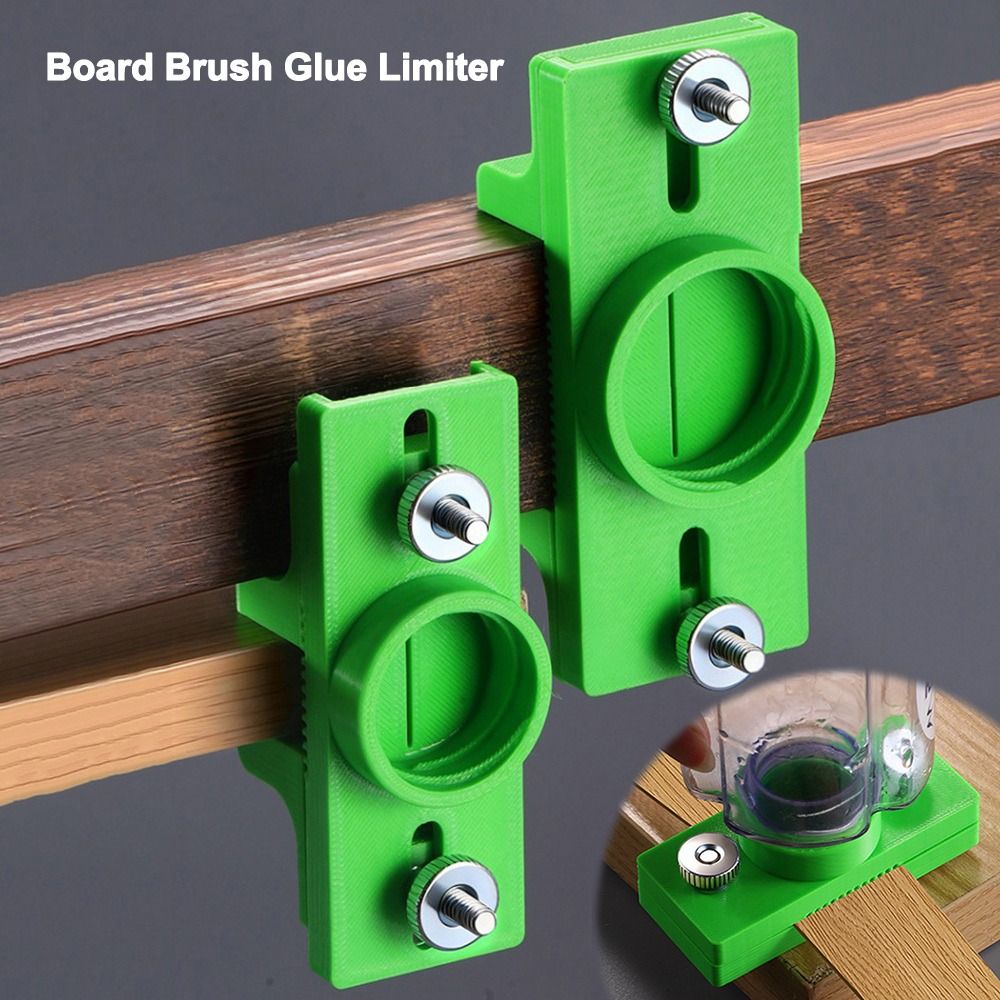 Woodworking Glue Applicator - 木工エッジバンディング接着剤アプリケーター 調整可能なエッジシーリングツール ボードブラシ 接着剤リミッター 多機能