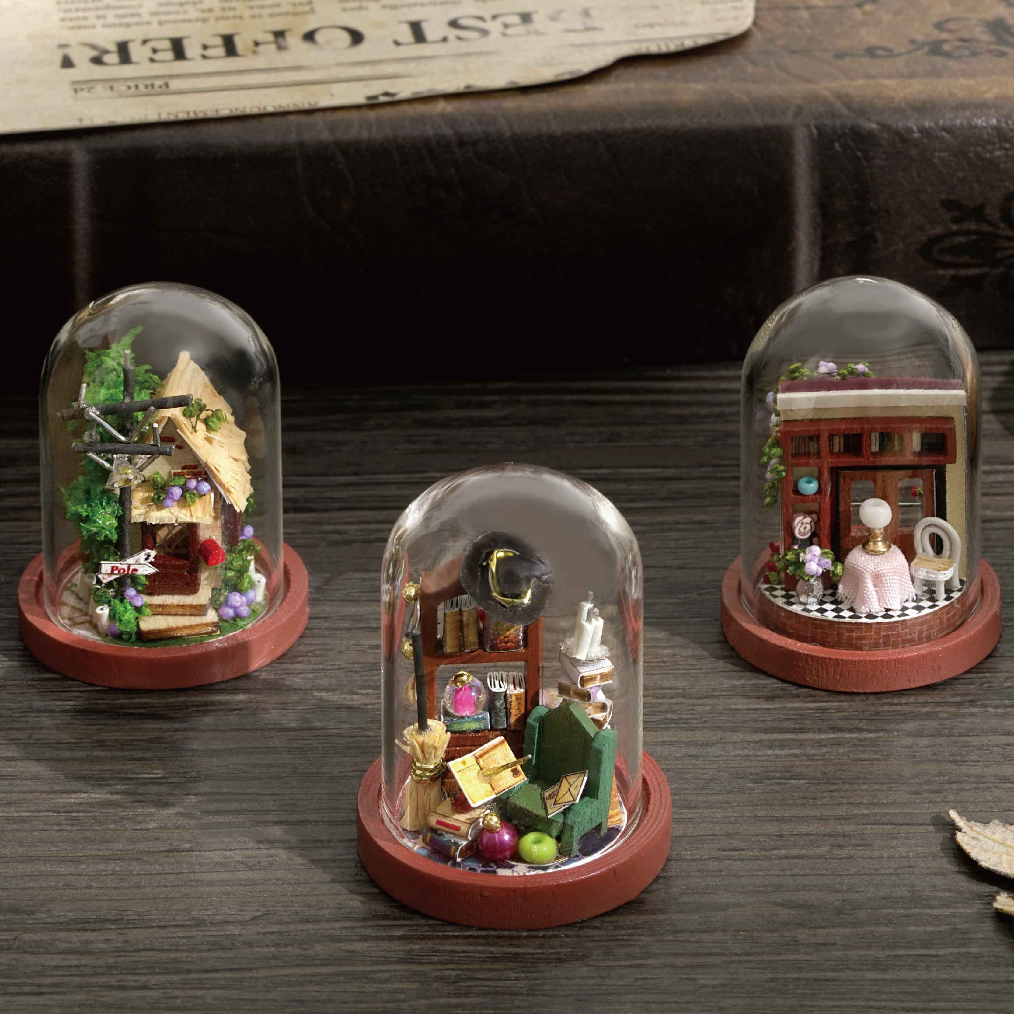 Woodworking Kits For Kids - キュートビーDIYドールハウス木製ドールハウスミニチュア家具キットおもちゃ子供向け新年クリスマスプレゼントカーサ