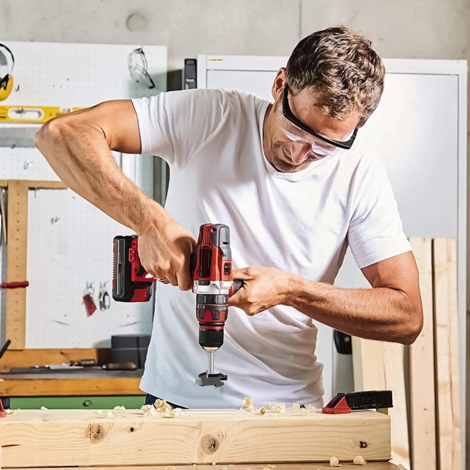 Router Bits For Woodworking - フラットニングルータービット 1/4インチシャンク 木工用フライスカッター 4枚刃 木工用プレーニングビット スポイルボード表面加工