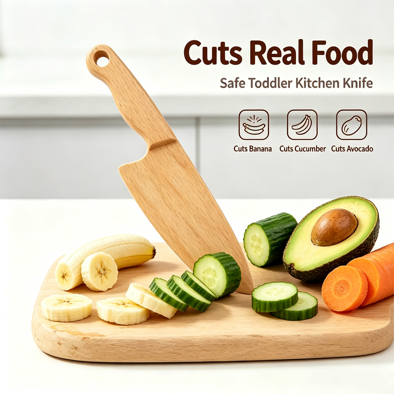 Woodworking Kits For Kids - 木製子供ナイフ調理用かわいい魚恐竜形状キッチンおもちゃ野菜フルーツカッターキッチンツールおもちゃ木製ナイフ子供用