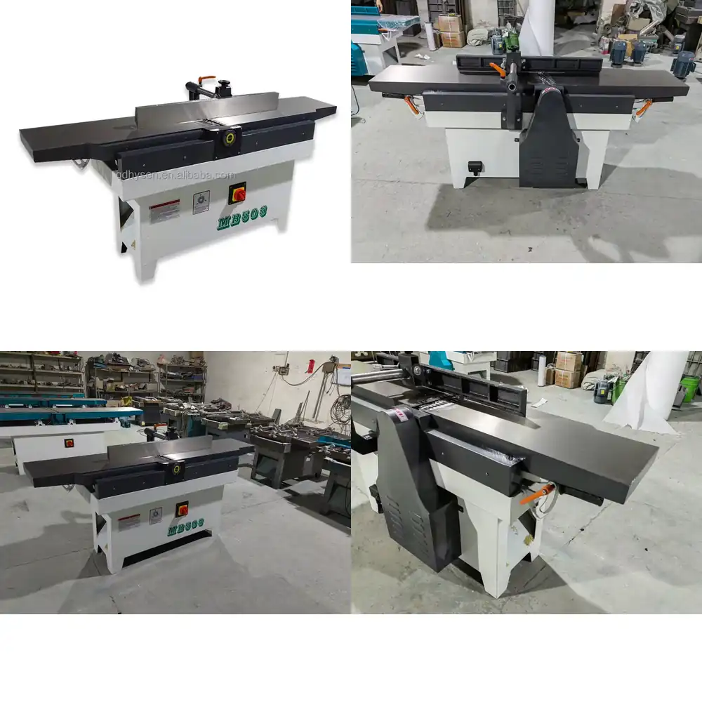 Woodworking Thicknesser - HYSEN 8インチ木材接合機プレーナー精密木材表面プレーナー厚み調整機400mm/500mmジョインター木工プレーナー20インチ