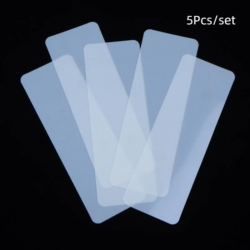 Card Scraper Steel - 5個入りカード型こじ開けスクレーパー 230x80mm プラスチック鋼製ナノインサートシート 解錠ツール ドア解錠バイパスツール ロックDIYオープナー