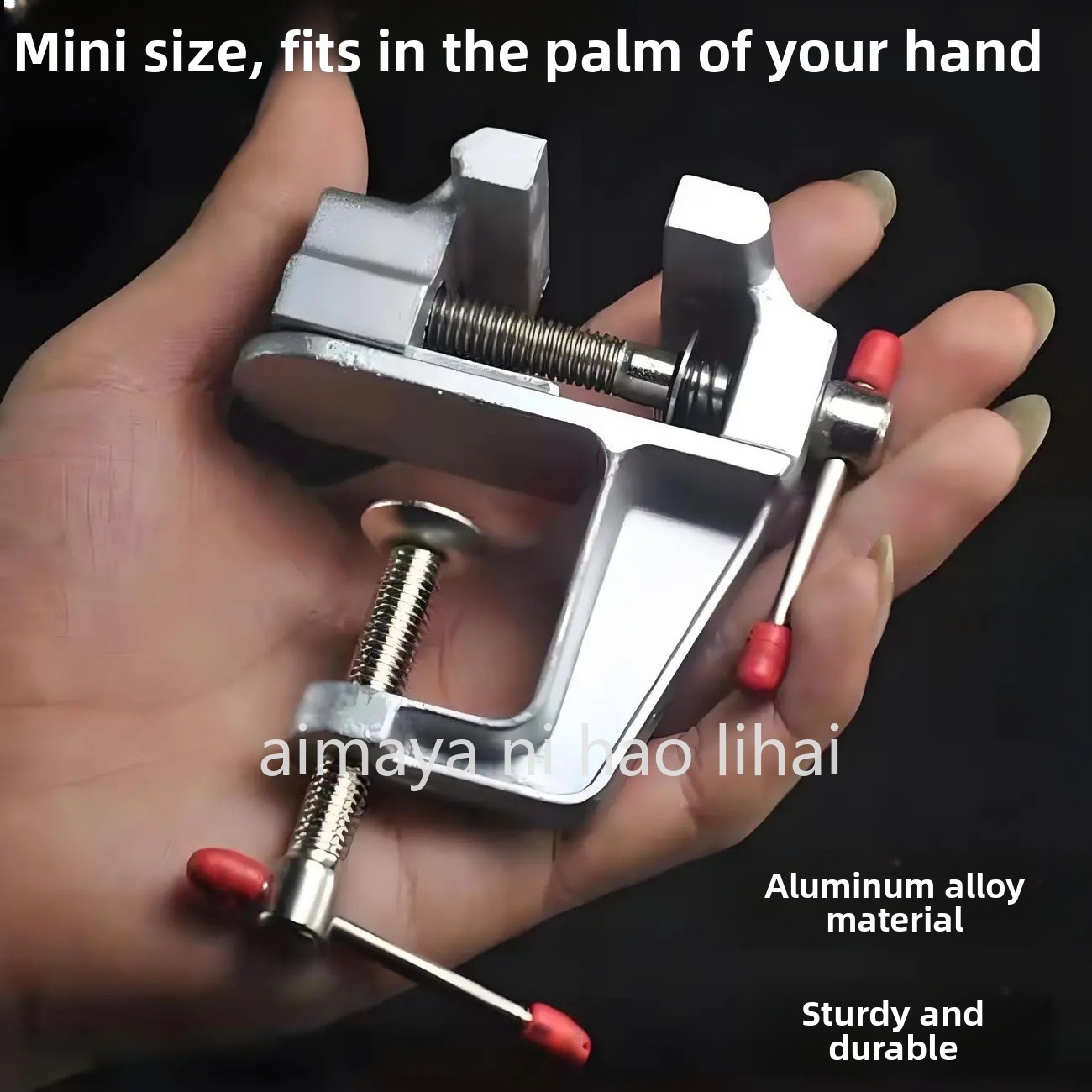 ミニバイス多機能家庭用バイスワークベンチデスクトップフラット - Woodworking Vise For Workbench のレビューと価格