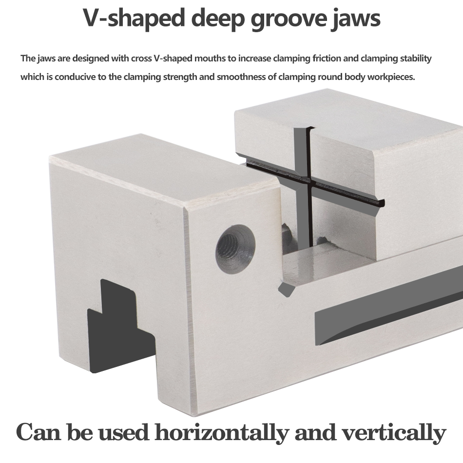 高精度万力研削/ボール盤手動フラットバイス小型治具クロムモリ - Woodworking Vise For Workbench のレビューと価格
