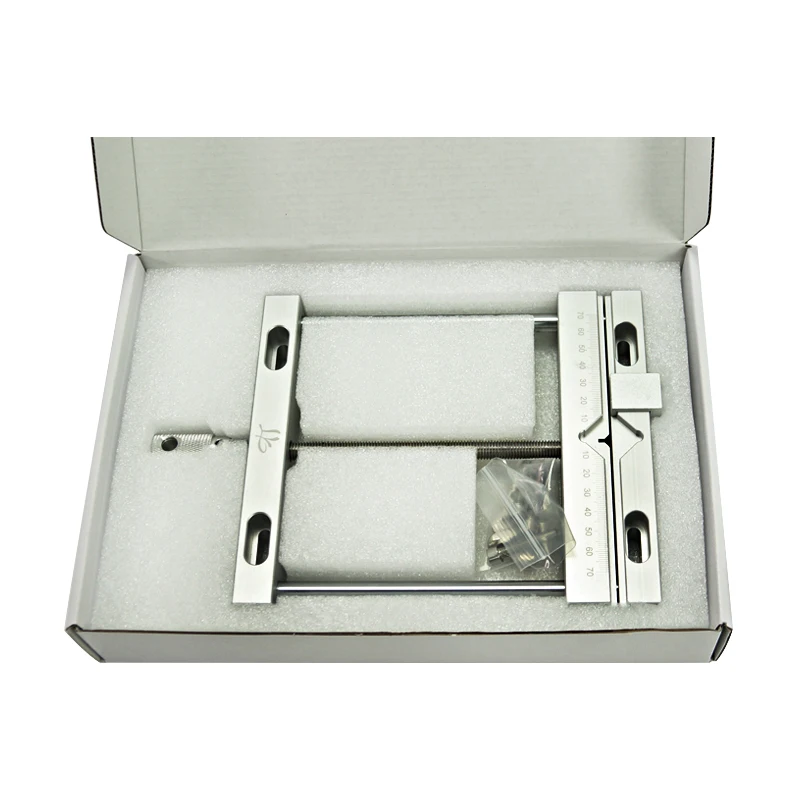 新しいLY CNC平行ジョーバイスプレーンバイスQGGアルミ - Woodworking Vise For Workbench のレビューと価格