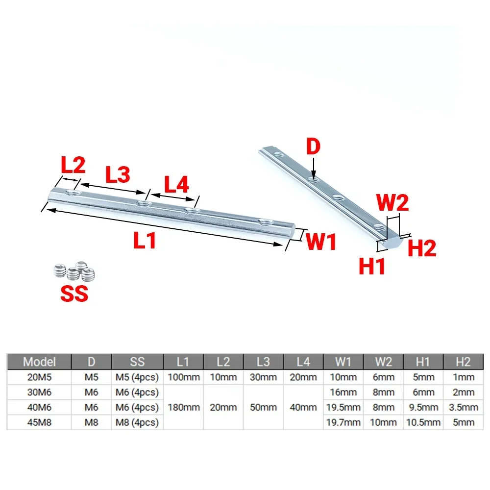 4 個 V スロット T スロットジョイナー 180 度スト - Woodworking Joint のレビューと価格