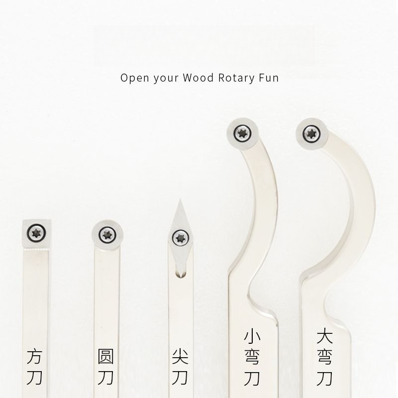 木工旋盤用ツール、中空彫刻刀、掘削刀、シミターナイフ、角柄木 - Woodworking Knife のレビューと価格