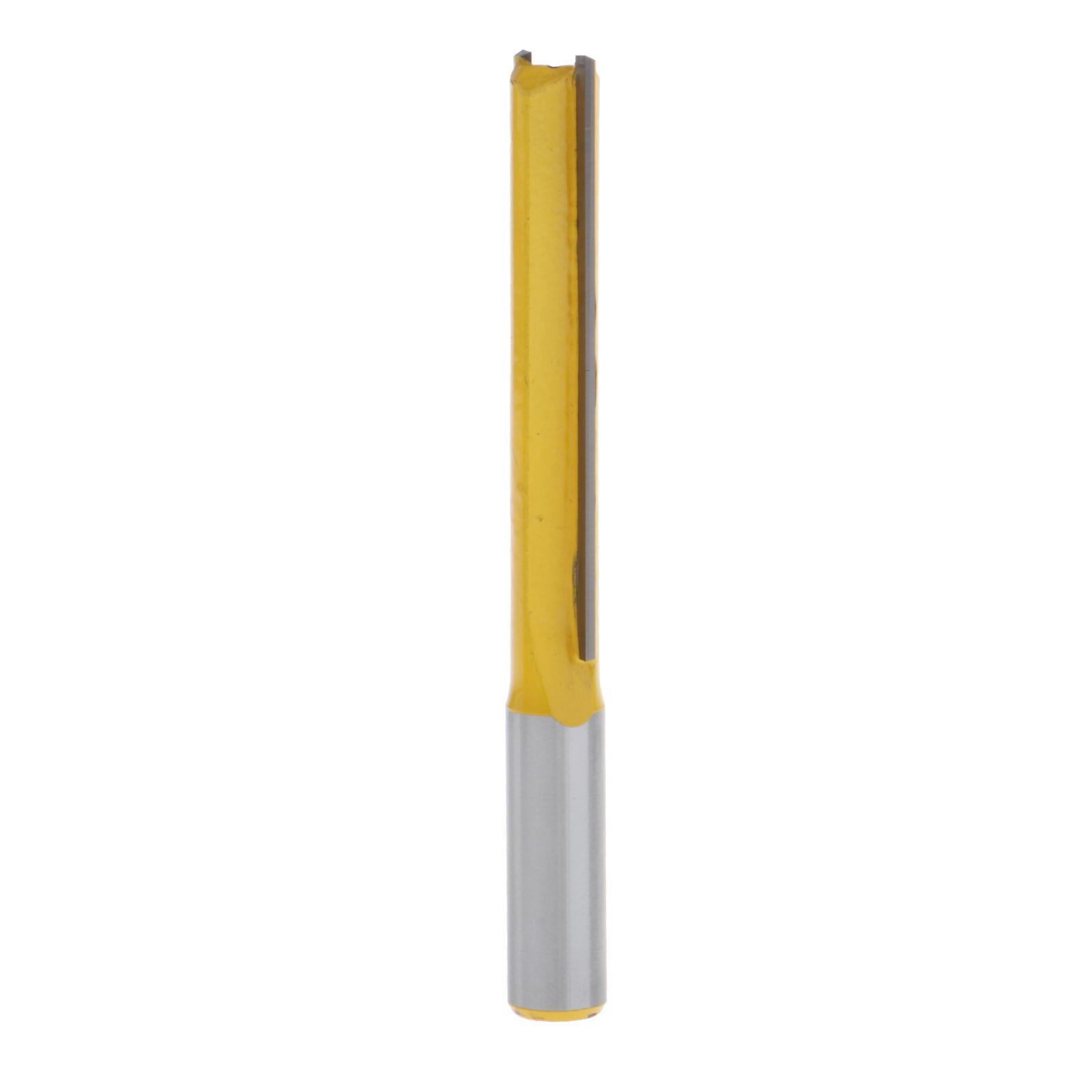 直径1/2インチ×高さ3インチのストレートルータービット - - Router Bits For Woodworking のレビューと価格
