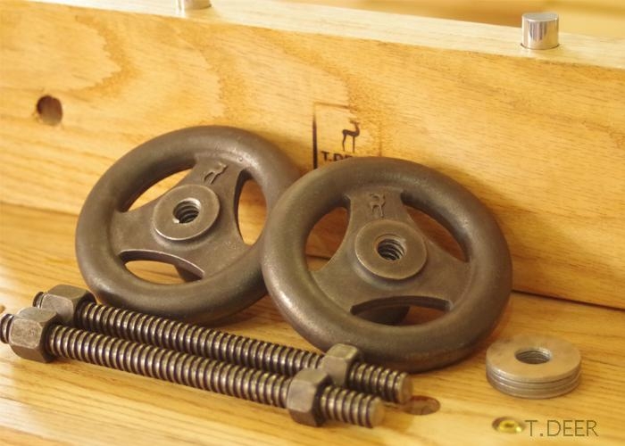 木工作業台,デュアルホイールキャスト,鉄製ホイールセットハー - Woodworking Vise For Workbench のレビューと価格