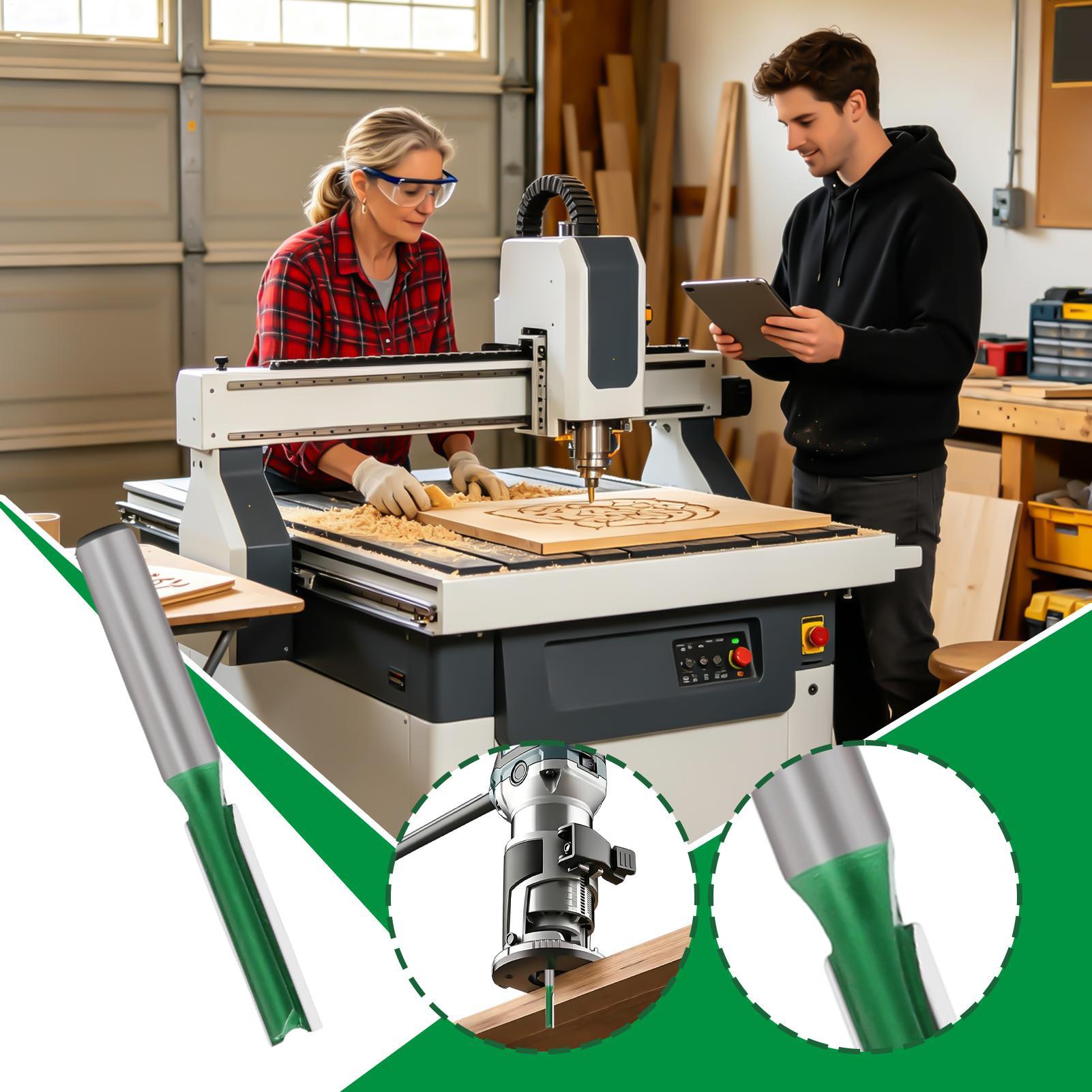 ストレートルータービット 8 ミリメートルシャンク直径カッタ - Router Bits For Woodworking のレビューと価格