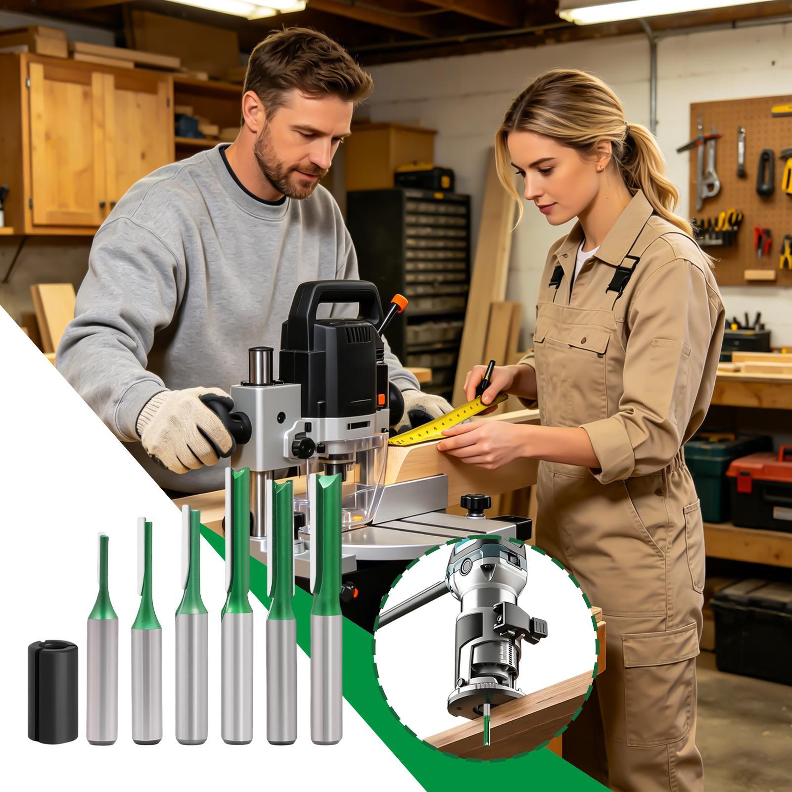 ストレートルータービット 8 ミリメートルシャンク直径カッタ - Router Bits For Woodworking のレビューと価格