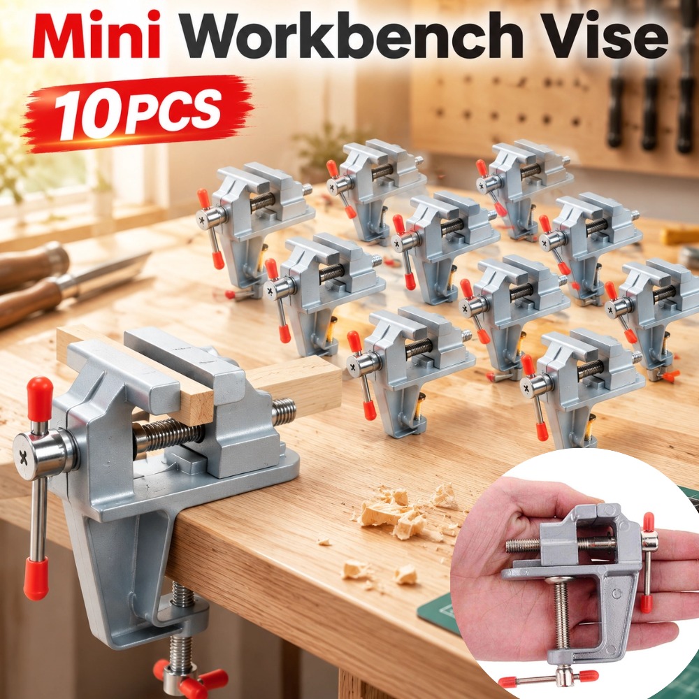1-10個入りミニワークベンチバイス、3.5インチアルミ製ジ - Woodworking Vise For Workbench のレビューと価格