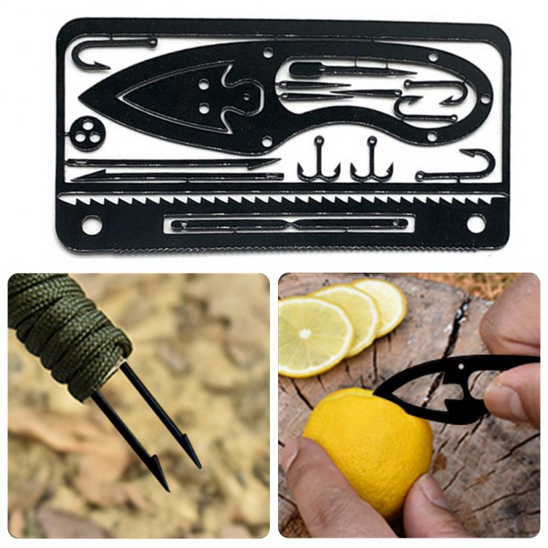 多目的ステンレス鋼の屋外ツールカード,トラップ,ボタン,魚の - Card Scraper Steel のレビューと価格
