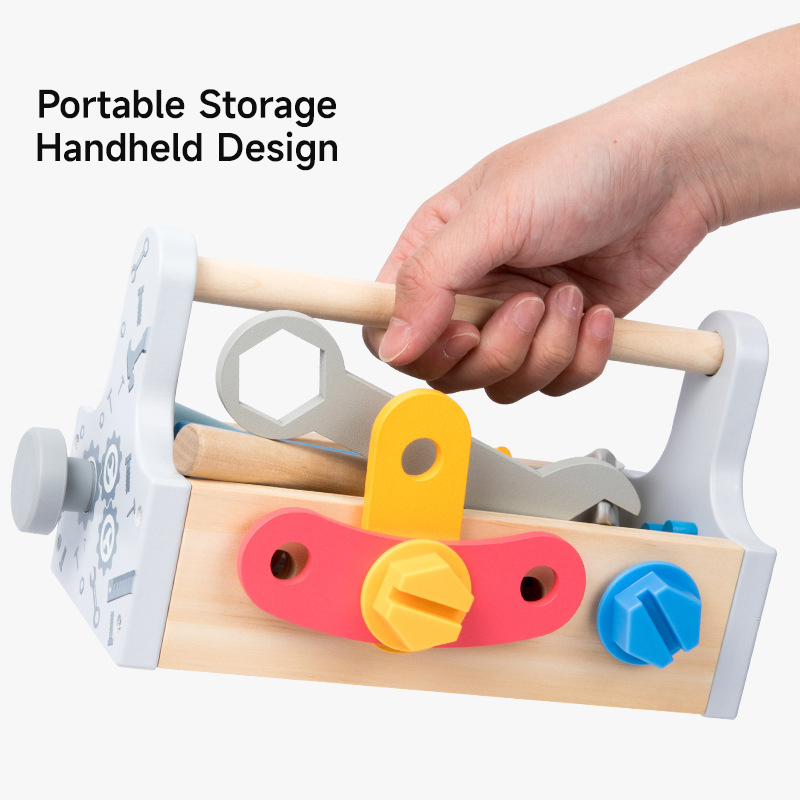子供用ツールボックス木製おもちゃDIYネジ修理キットおもちゃ - Woodworking Kits For Kids のレビューと価格