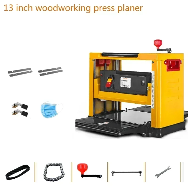 2000W 13インチ電動木材厚削り盤多機能ポータブル木工プ - Woodworking Thicknesser のレビューと価格