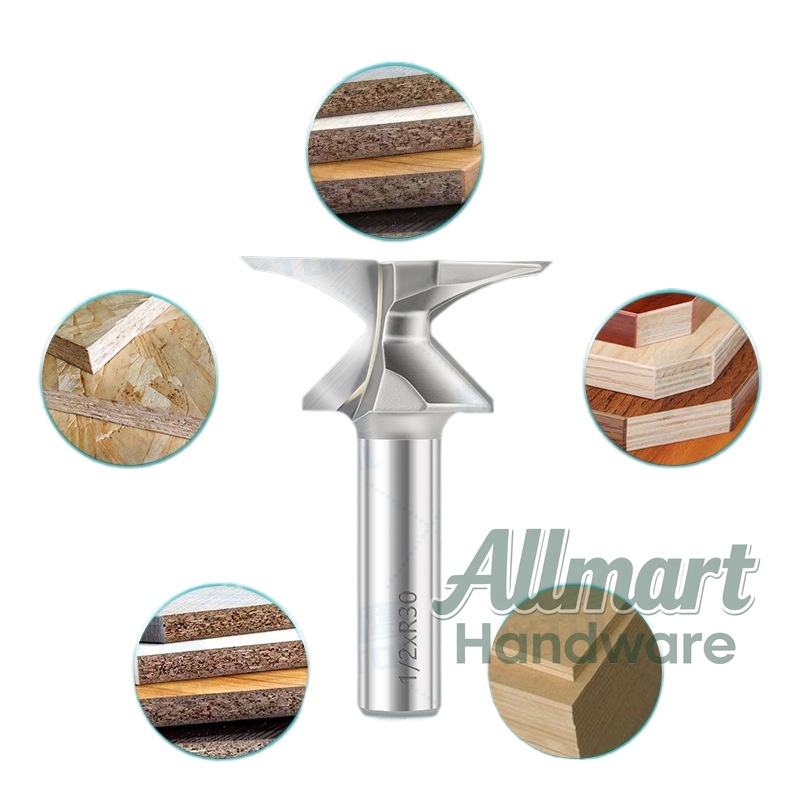 木工用アークコーナーミリングカッター、R18/R30/R50 - Router Bits For Woodworking のレビューと価格