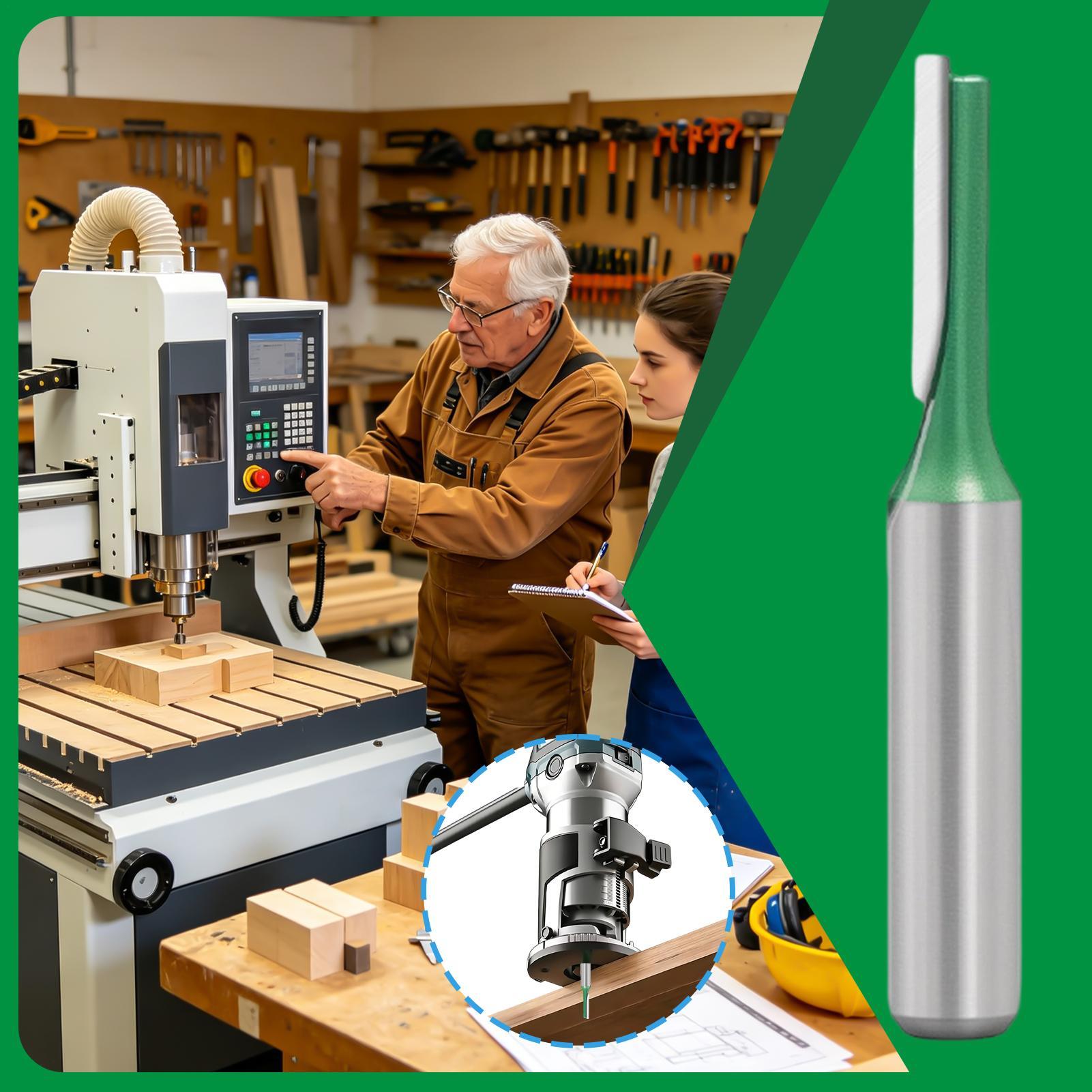 木工用ストレートルータービット 8mm シャンク径ツールルー - Router Bits For Woodworking のレビューと価格