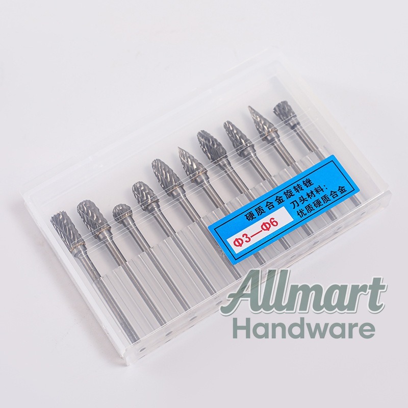 10個入り木工用超硬ロータリーバーセット、木工用ルータービッ - Router Bits For Woodworking のレビューと価格