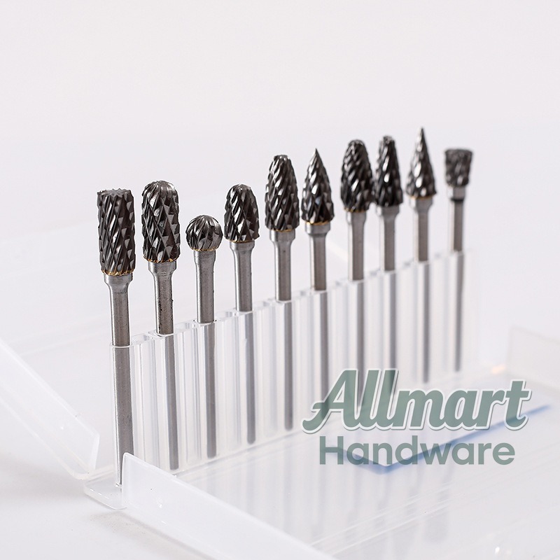 10個入り木工用超硬ロータリーバーセット、木工用ルータービッ - Router Bits For Woodworking のレビューと価格
