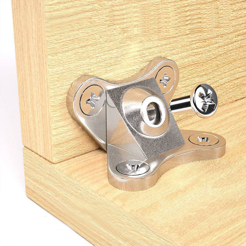 10ピース/ロット家具用モダンバタフライテーブルレッグコーナ - Woodworking Joint のレビューと価格