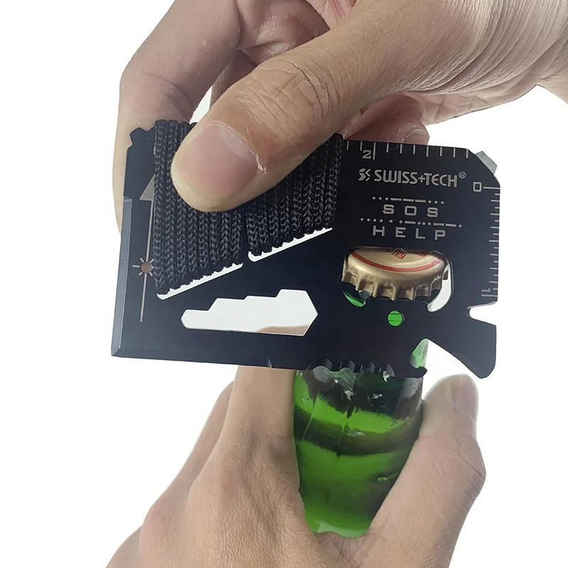 ステンレス鋼緊急ツール EDC クレジットカードポケット狩猟 - Card Scraper Steel のレビューと価格