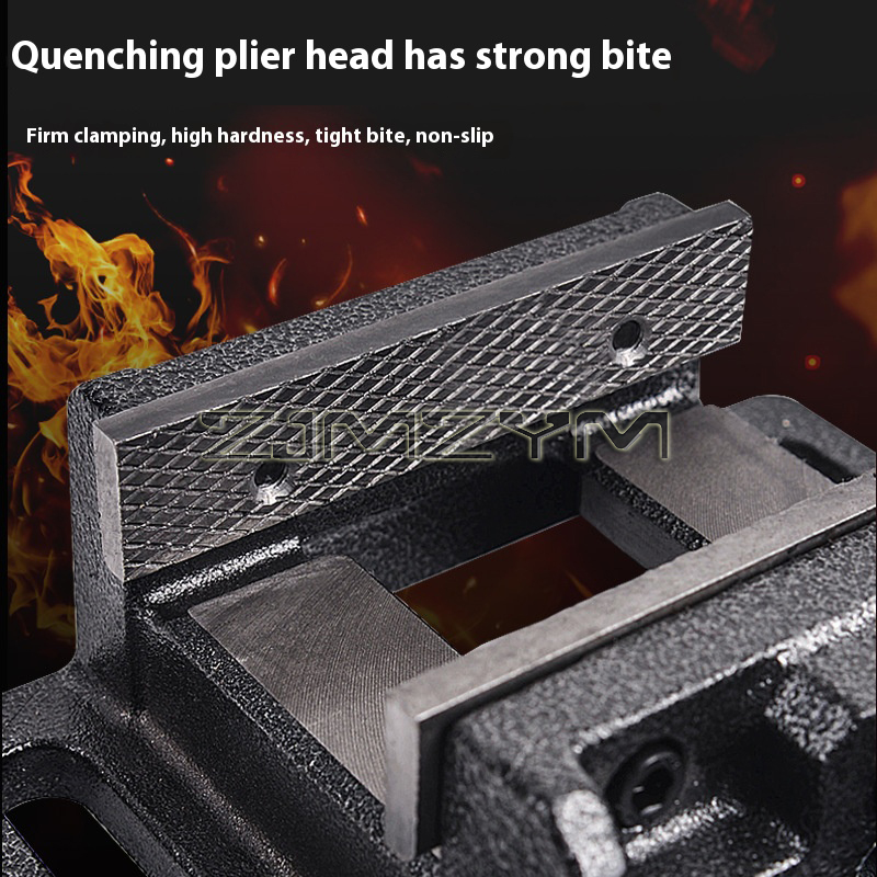 調整可能なフラットパイラーベンチ万力高精度ユニバーサルクラン - Woodworking Vise For Workbench のレビューと価格