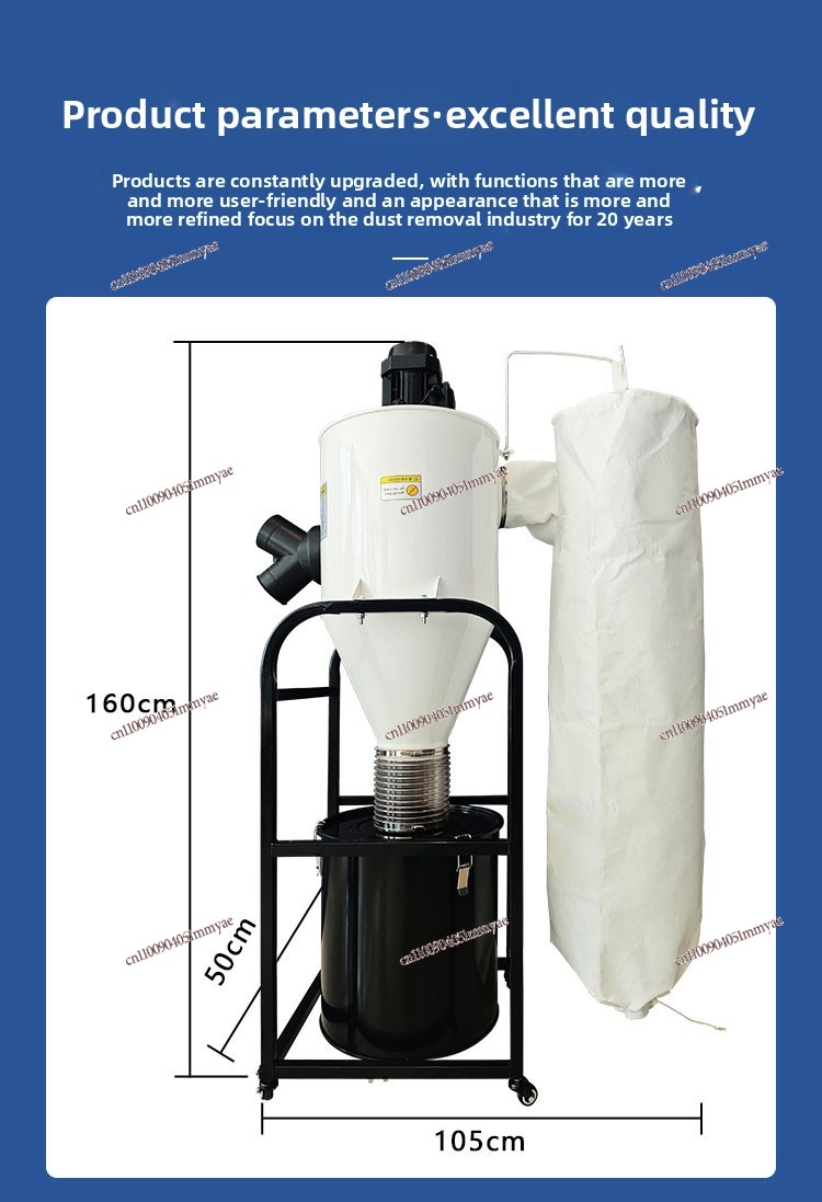 新型サイクロン集塵機 工業用掃除機 木工彫刻機 - Vacuum Cleaner Woodworking のレビューと価格