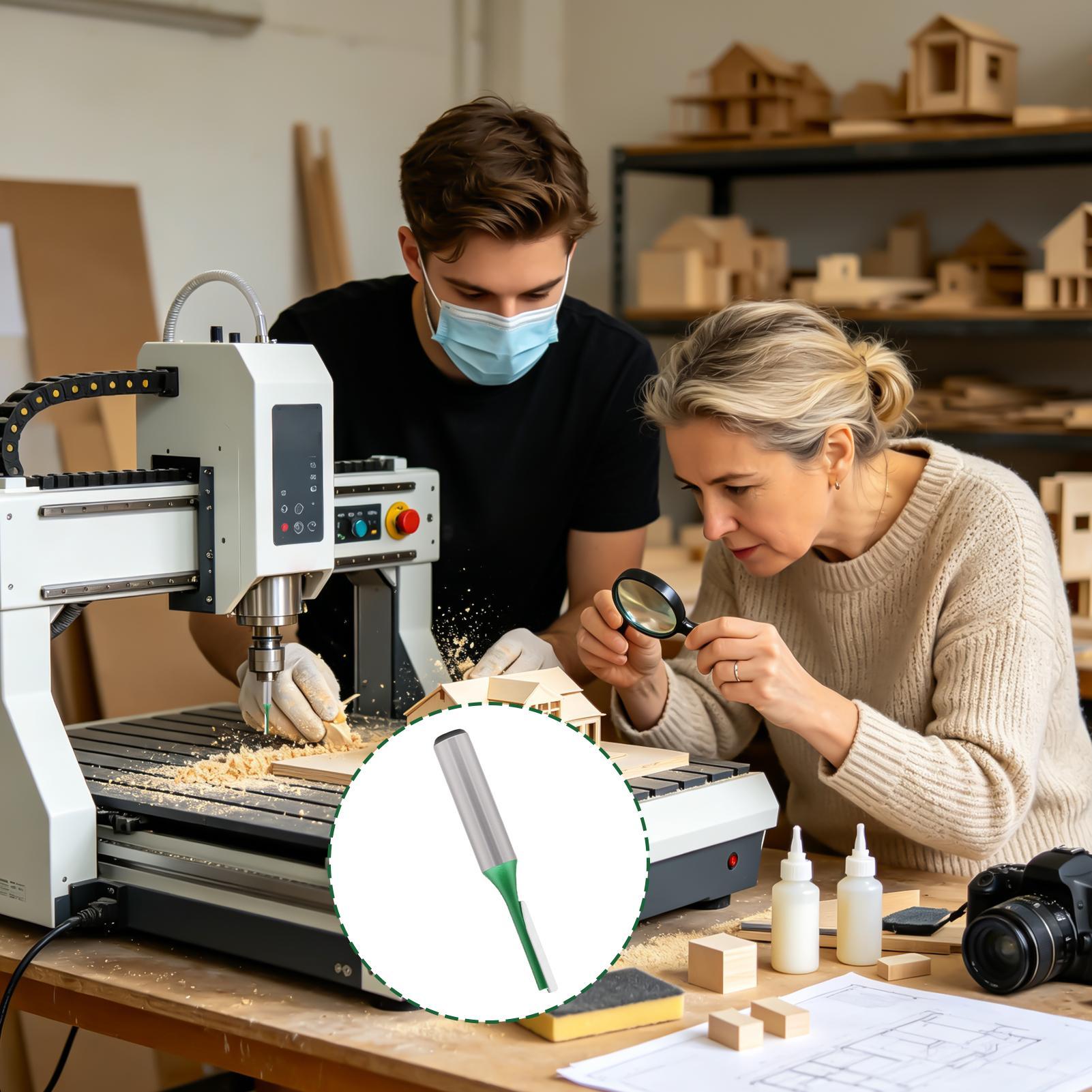 木工用ストレートルータービット 0.3インチシャンク径 ミリ - Router Bits For Woodworking のレビューと価格