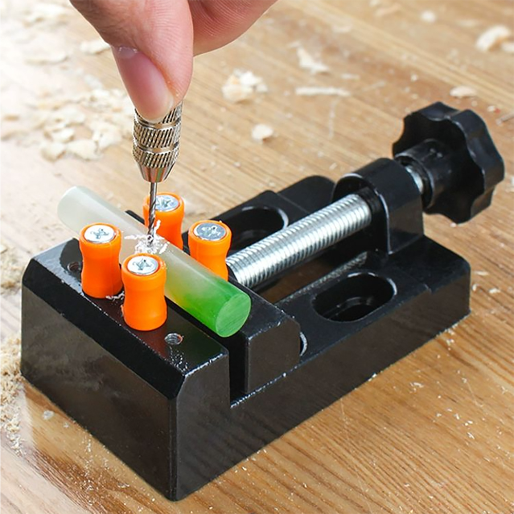 ヘビーデューティー57mmミニテーブルバイス - ドリルプレ - Woodworking Vise For Workbench のレビューと価格