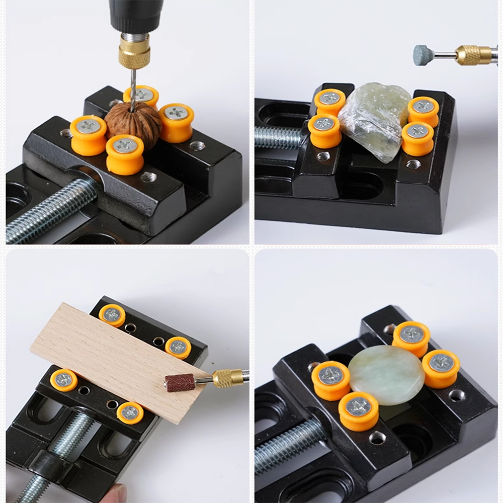 ヘビーデューティー57mmミニテーブルバイス - ドリルプレ - Woodworking Vise For Workbench のレビューと価格