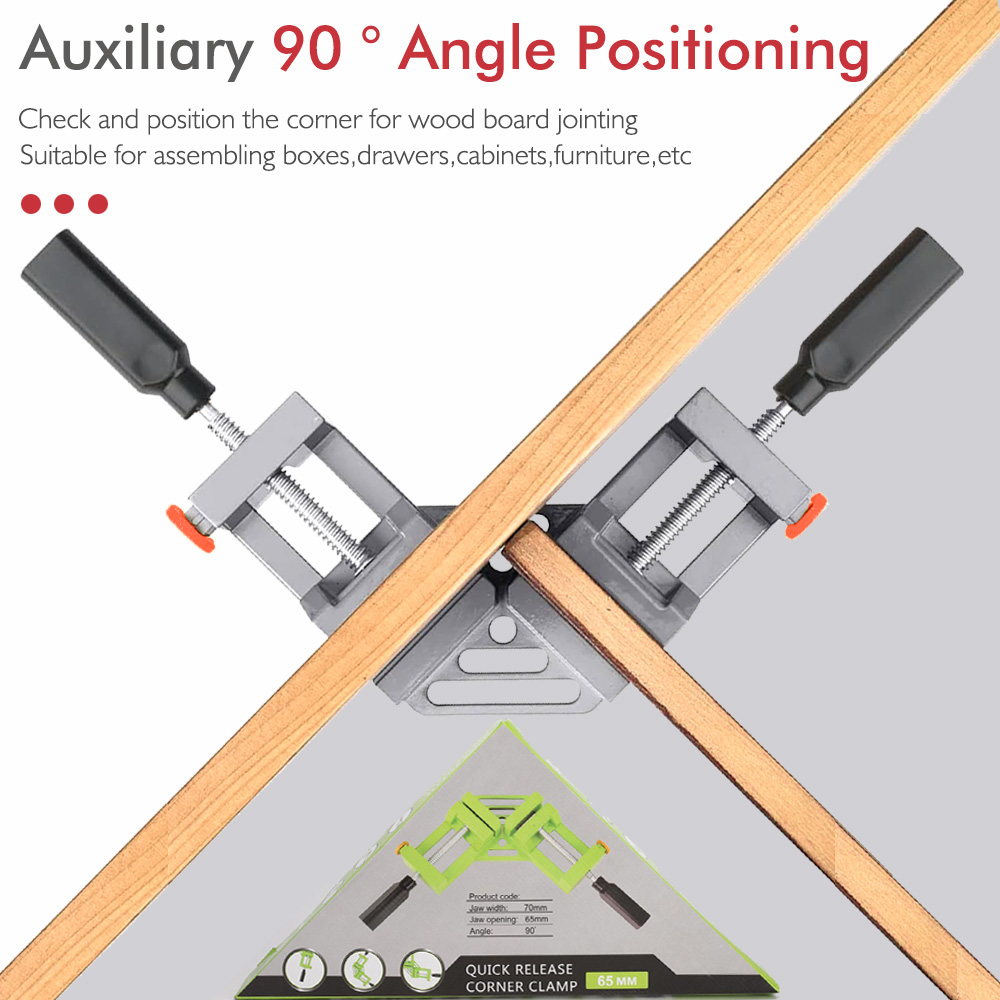 木工および木工用のアルミニウム合金クランプ,90度溶接クラン - Woodworking Vise For Workbench のレビューと価格