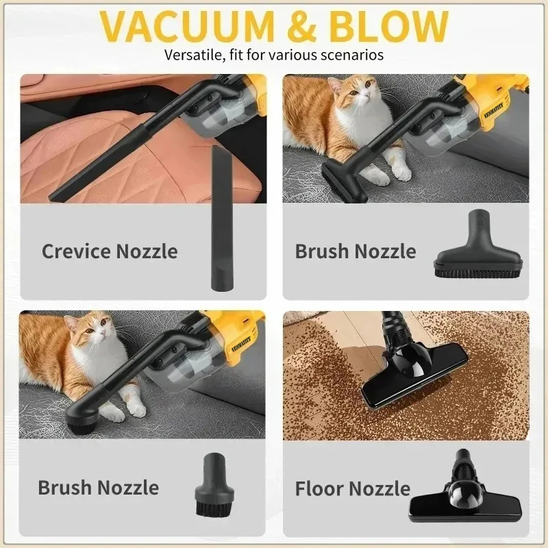 DCV501 コードレスハンディクリーナー。家庭用、特に隅や - Vacuum Cleaner Woodworking のレビューと価格