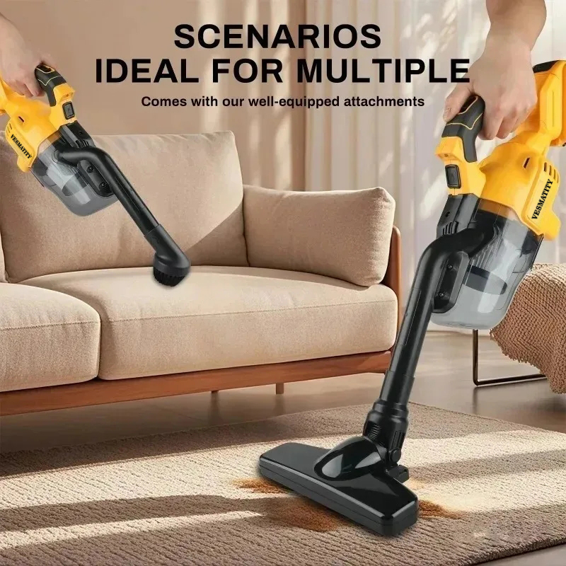 DCV501 コードレスハンディクリーナー。家庭用、特に隅や - Vacuum Cleaner Woodworking のレビューと価格
