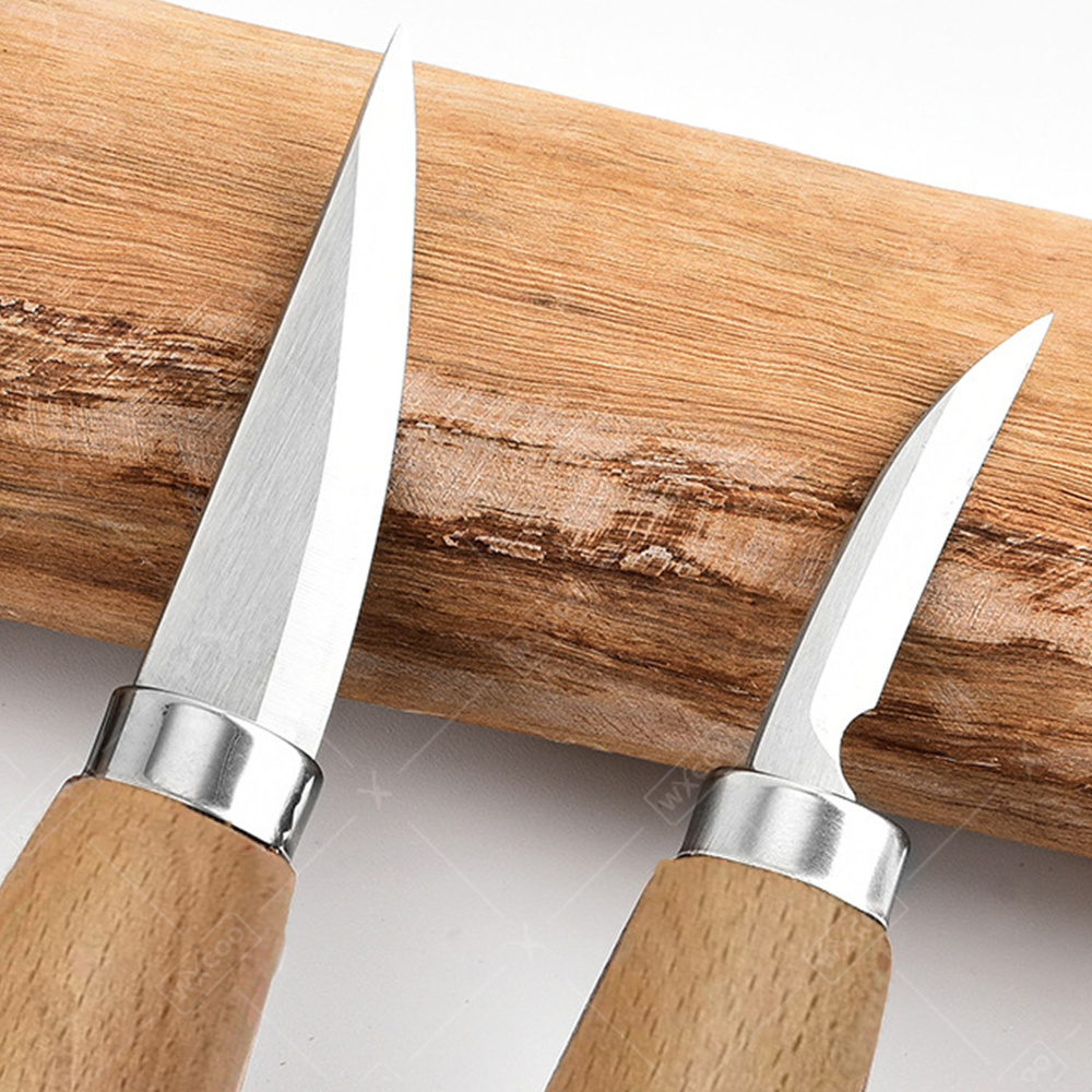WXCOO 人間工学に基づいた木彫りフックチゼルナイフ 曲線 - Woodworking Knife のレビューと価格