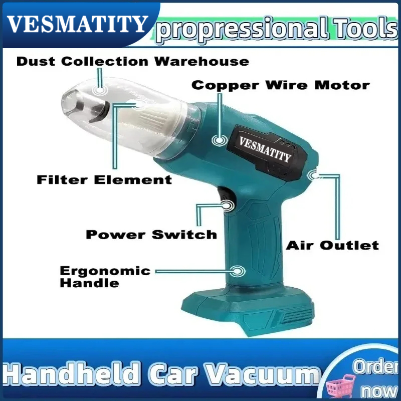 コードレス掃除機 7種類のノズル 200W 10000Pa  - Vacuum Cleaner Woodworking のレビューと価格