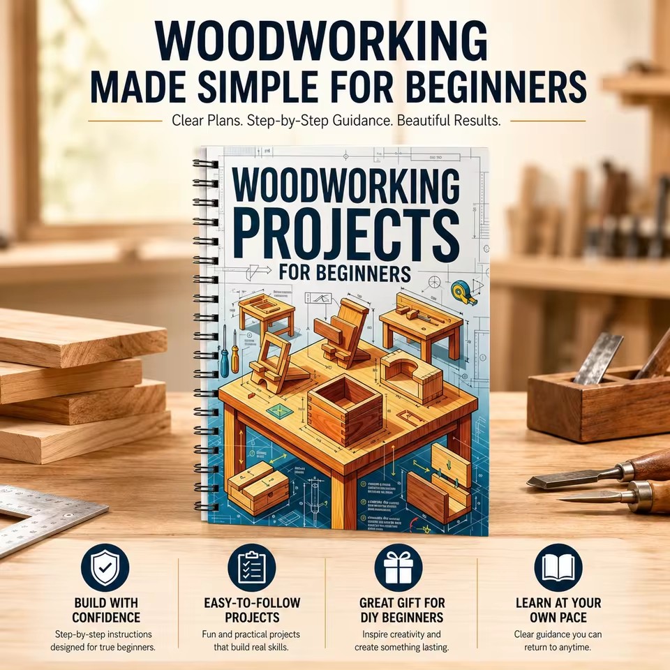 初心者のための簡単な木工プラン シンプルなDIYホームクラフ - Woodworking Ideas For Beginners のレビューと価格