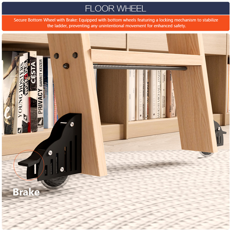 ローリングライブラリラダーハードウェア 3.3FT(100c - Woodworking Lofts のレビューと価格